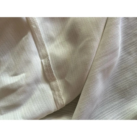 Shein Cream/Ivory Womens XL Blouse with Embroidered Neckline - Picture 9 of 16